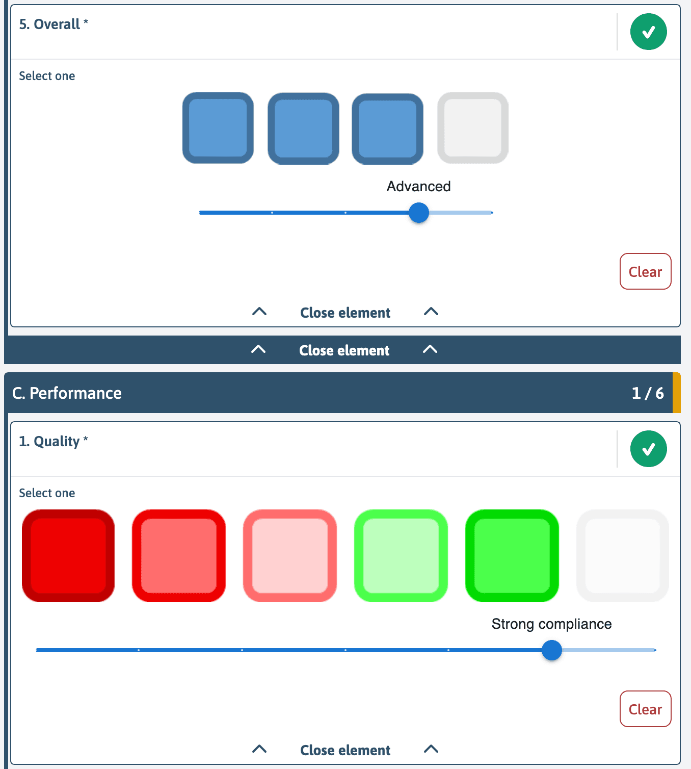 Image-based Multiple Choice Options